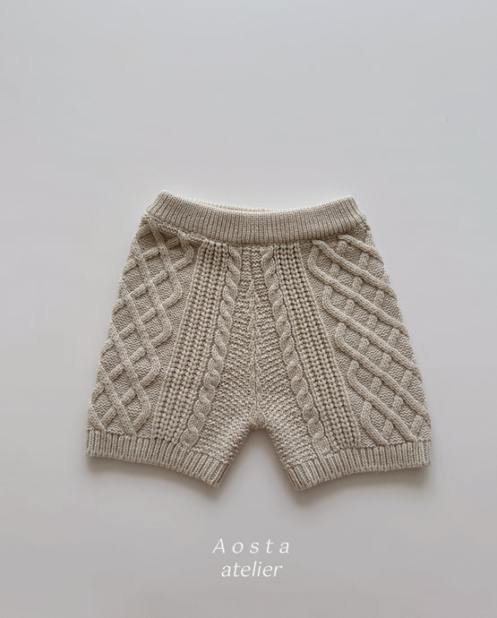 AOSTA KIDS KNIT PANTS*PREORDER
