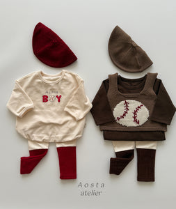 AOSTA KIDS COLOR BLOCK LEGGINGS*PREORDER