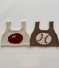 Load image into Gallery viewer, AOSTA KIDS KNIT PATTERN VEST*PREORDER