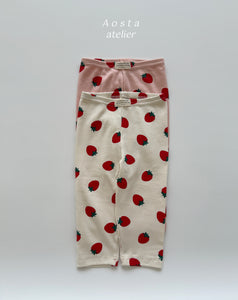AOSTA KIDS COTTON CHERRY LEGGINGS*PREORDER