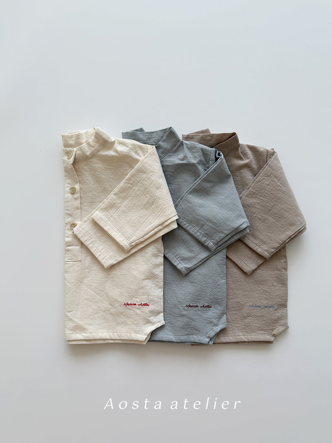 AOSTA KIDS MAISON SHIRT*PREORDER