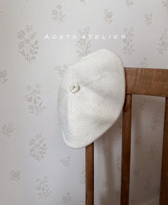 AOSTA KIDS COTTON BERET*PREORDER