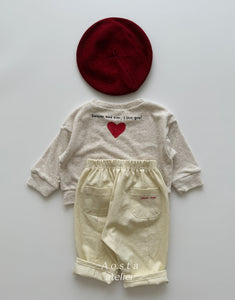 AOSTA KIDS TOWEL SWEAT*PREORDER