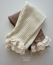Load image into Gallery viewer, AOSTA KIDS LACE FRILL LEGGINGS*PREORDER