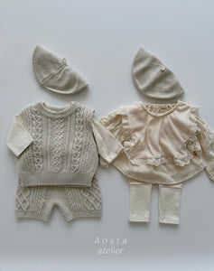 AOSTA KIDS KNIT PANTS*PREORDER