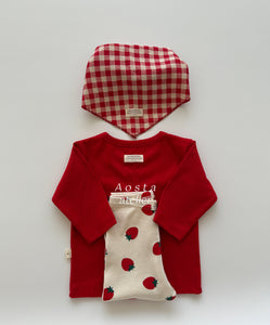 AOSTA KIDS COTTON CHERRY LEGGINGS*PREORDER