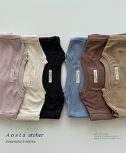 Load image into Gallery viewer, AOSTA KIDS COTTON ROUND SHIRT*PREORDER