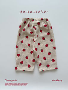 AOSTA KIDS CHINO PATTERN PANTS*PREORDER