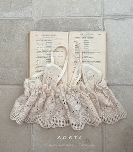 AOSTA KIDS LACE VEST*PREORDER