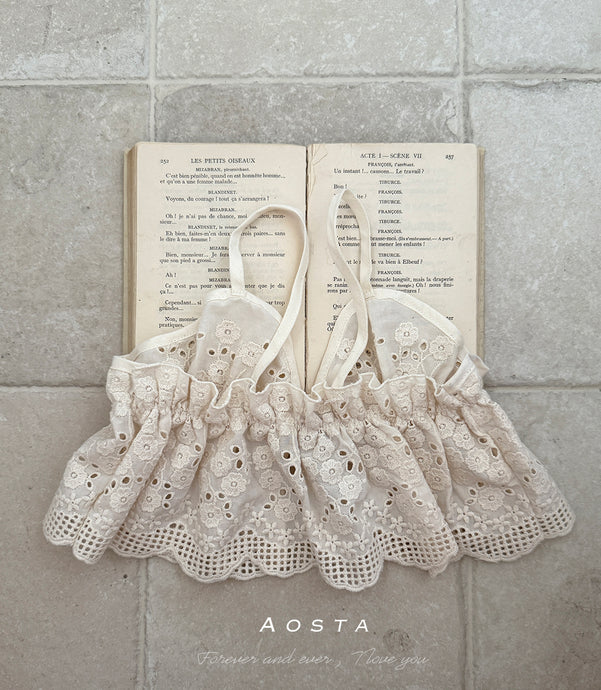 AOSTA KIDS LACE VEST*PREORDER