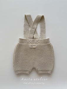 AOSTA KIDS KNIT SUSPENDERS*PREORDER