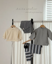 Load image into Gallery viewer, AOSTA KIDS STANDARD STRIPE TEE SHIRT*PREORDER