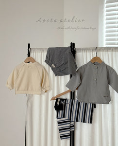 AOSTA KIDS STANDARD STRIPE TEE SHIRT*PREORDER