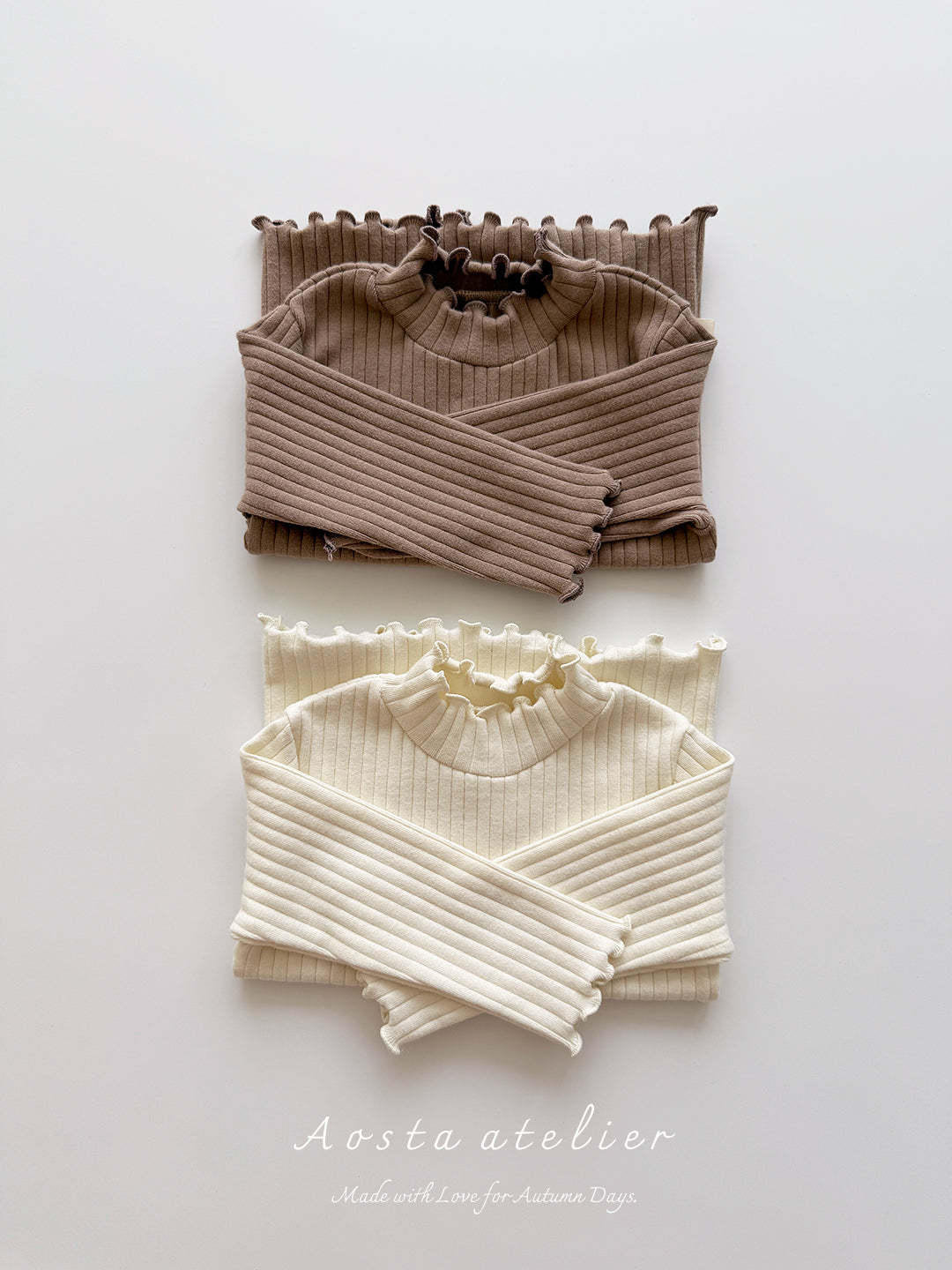 AOSTA KIDS CHINO TURTLE NECK*PREORDER