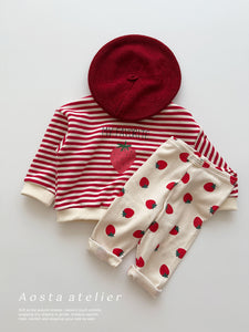 AOSTA KIDS STRAWBERRY SWEAT*PREORDER