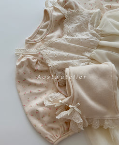 AOSTA KIDS LACE DRESS*PREORDER