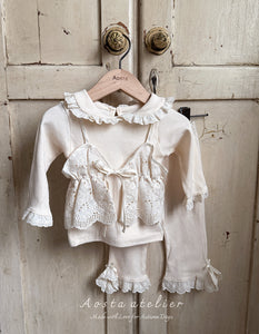 AOSTA KIDS CONNIE LACE BLOUSE*PREORDER