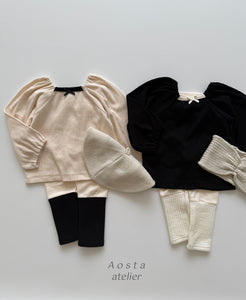AOSTA KIDS COLOR BLOCK LEGGINGS*PREORDER