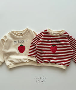 AOSTA KIDS STRAWBERRY SWEAT*PREORDER
