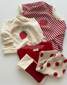 AOSTA KIDS STRAWBERRY SWEAT*PREORDER