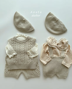 AOSTA KIDS KNIT PANTS*PREORDER