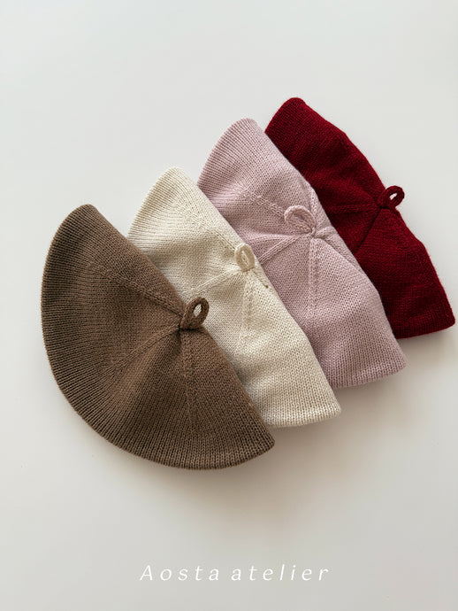 AOSTA KIDS COTTON BERET*PREORDER