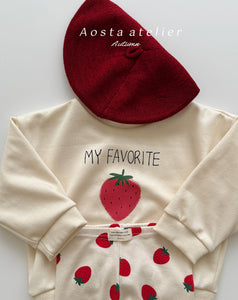 AOSTA KIDS STRAWBERRY SWEAT*PREORDER