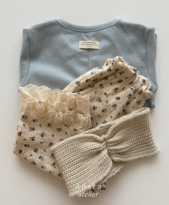 AOSTA KIDS COTTON RIB SHIRT*PREORDER