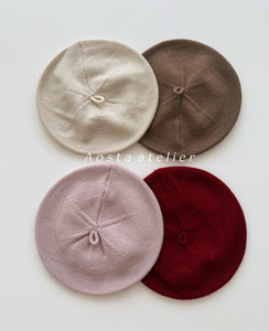 AOSTA KIDS COTTON BERET*PREORDER