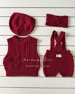 AOSTA KIDS KNIT SUSPENDERS*PREORDER