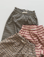 Load image into Gallery viewer, AOSTA KIDS STRIPE CASUAL PANTS*PREORDER