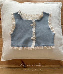 AOSTA KIDS LACE VEST*PREORDER