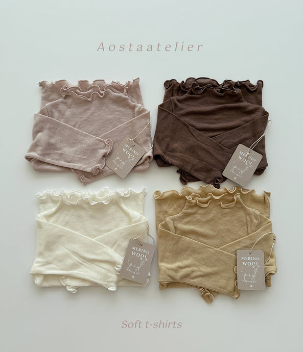 AOSTA KIDS MERINO WOOL SHIRT*PREORDER