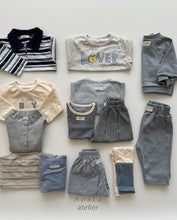 Load image into Gallery viewer, AOSTA KIDS STRIPE POLO SHIRT*PREORDER