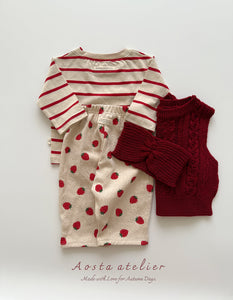 AOSTA KIDS CASUAL TEE SHIRT*PREORDER