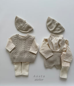 AOSTA KIDS KNIT SUSPENDERS*PREORDER