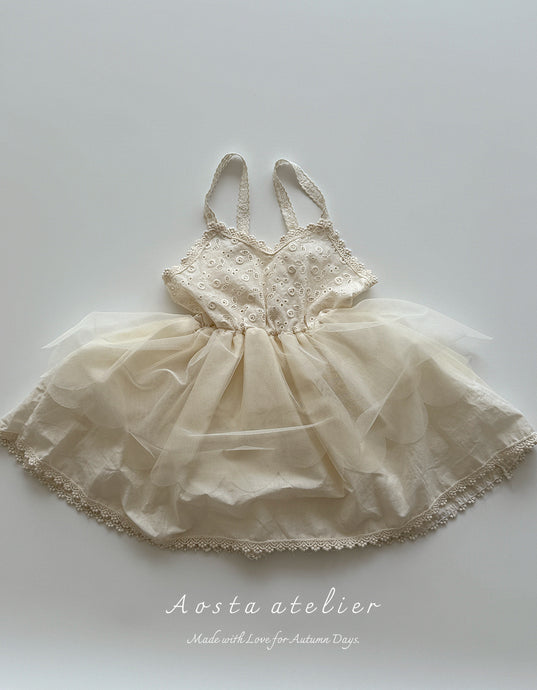 AOSTA KIDS LACE DRESS*PREORDER