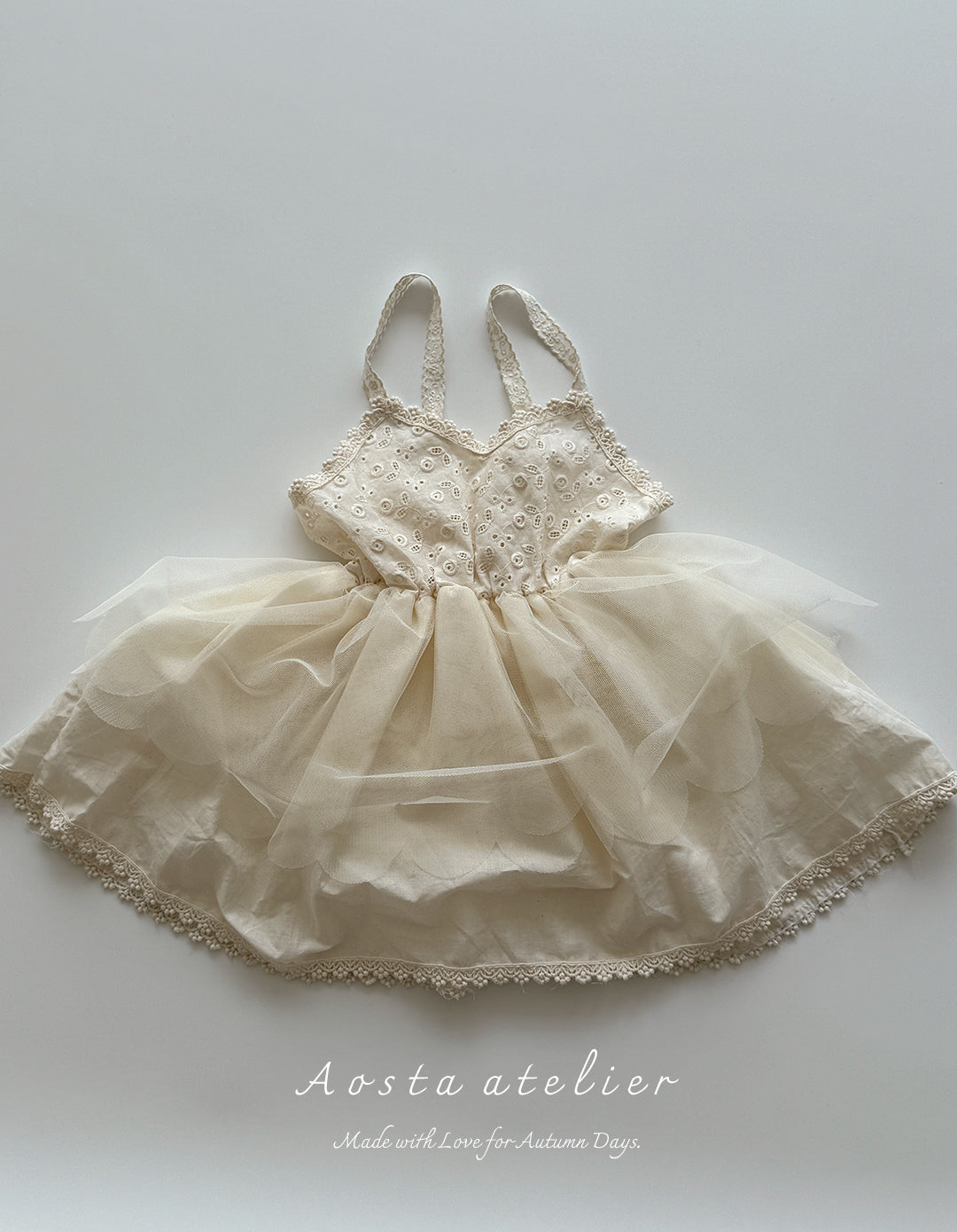 AOSTA KIDS LACE DRESS*PREORDER