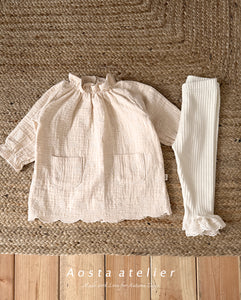 AOSTA KIDS BOWS DRESS*PREORDER
