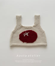 Load image into Gallery viewer, AOSTA KIDS KNIT PATTERN VEST*PREORDER