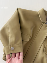 Load image into Gallery viewer, DAILYBEBE KIDS FAUX LEATHER JACKET**PREORDER