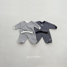 Load image into Gallery viewer, BLACKBEAN KIDS STRIPE TOP BOTTOM SET* PREORDER