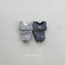Load image into Gallery viewer, BLACKBEAN KIDS STRIPE TOP BOTTOM SET* PREORDER