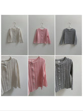 Load image into Gallery viewer, DIGREEN MOM WIGGLY RIBBED CARDIGAN*PREORDER