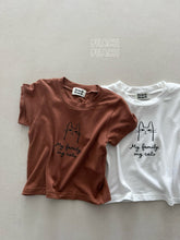 Load image into Gallery viewer, PEACH PEACH MY CATS TEE SHIRT*PREORDER