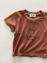Load image into Gallery viewer, PEACH PEACH MY CATS TEE SHIRT*PREORDER