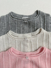 Load image into Gallery viewer, DIGREEN MOM WIGGLY RIBBED CARDIGAN*PREORDER