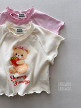 Load image into Gallery viewer, PEACH PEACH KIDS YUMMY TEE SHIRT*PREORDER