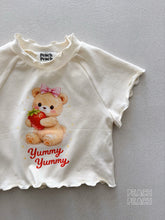 Load image into Gallery viewer, PEACH PEACH KIDS YUMMY TEE SHIRT*PREORDER