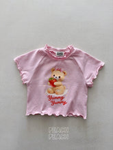 Load image into Gallery viewer, PEACH PEACH KIDS YUMMY TEE SHIRT*PREORDER
